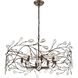 Crislett 8 Light 31 inch Sunglow Bronze Chandelier Ceiling Light