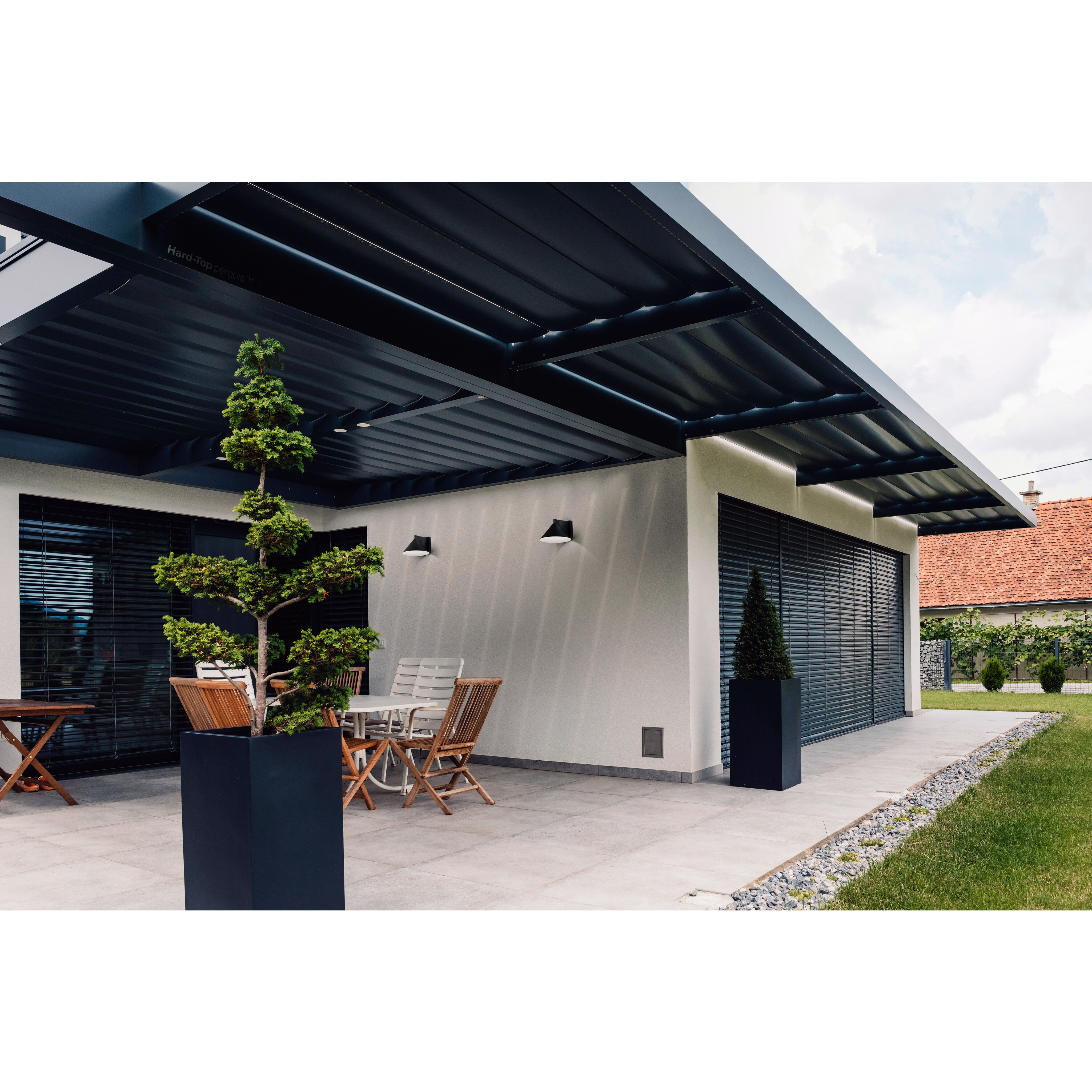 Conoid LED LED 6 inch Black Outdoor Wall Mount