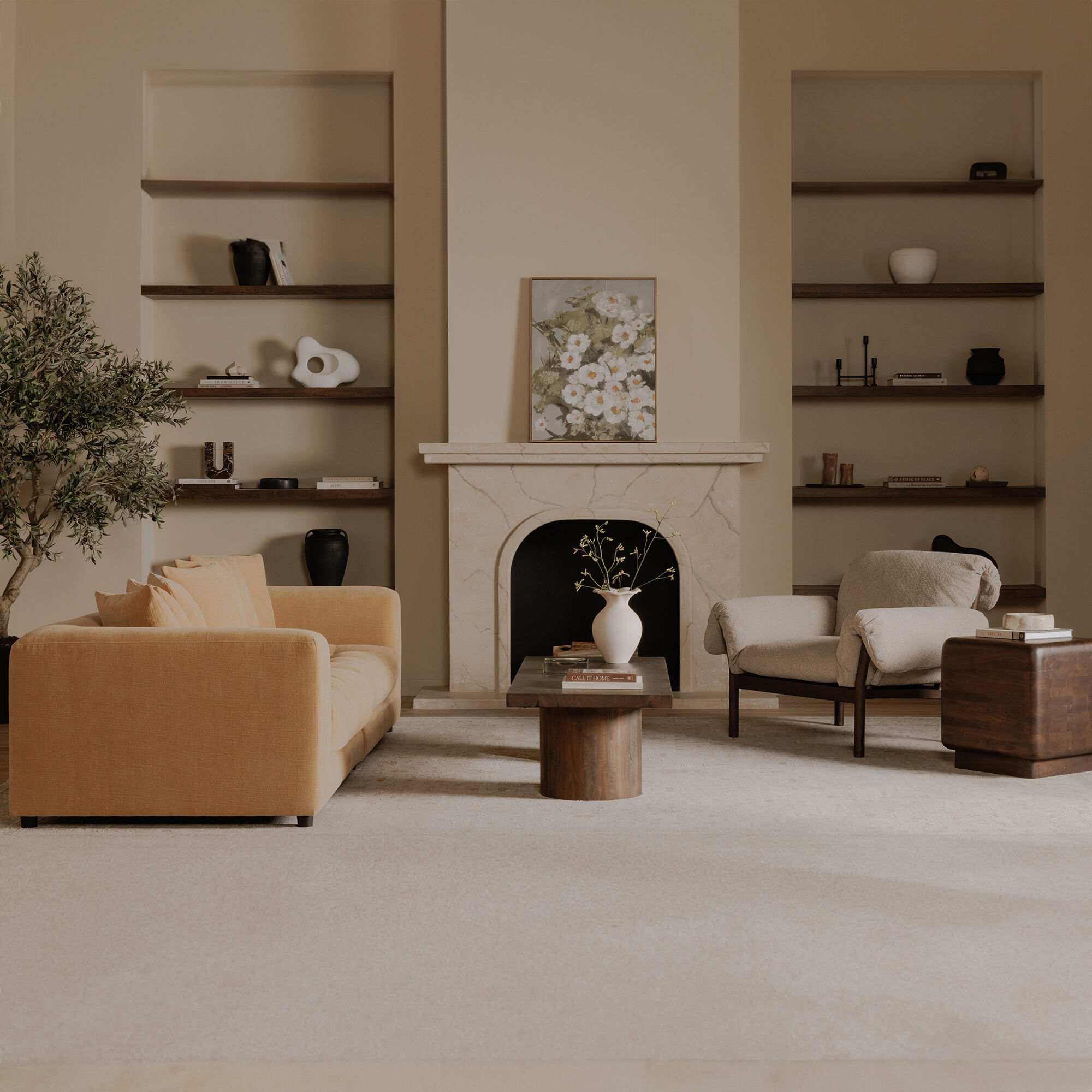 Wildflowers 34 X 26 inch Framed Painting