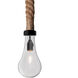 Besa Lighting Dash 1 Light Black Pendant Ceiling Light 1JT-DASHCL-BK - Open Box