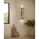 Husk Wall Sconce Wall Light in Polished Nickel