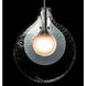 Art & Alchemy Veneto 1 Light 3.7 inch Sterling Pendant Ceiling Light