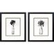 Propac Black and White and Gray Framed Art, Propac