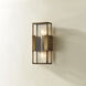 Santa Clara 2 Light 5.5 inch Patina Brass ADA Wall Sconce Wall Light