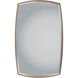Radiant 48 X 30 inch Antique Gold Leaf Mirror