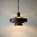 Parlor 4 Light 22 inch Matte Black Pendant Ceiling Light