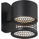 Ari Grid 4.75 inch Black Wall Sconce Wall Light