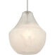 Pacific 1 Light 14 inch Brushed Nickel Pendant Ceiling Light