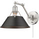 Yep Orwell 1 Light 10.00 inch Swing Arm Light/Wall Lamp