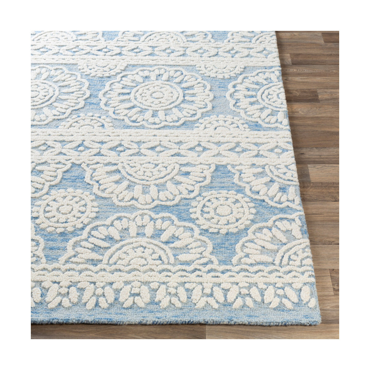 Izmir 144 X 106 inch Denim/Ivory Rugs