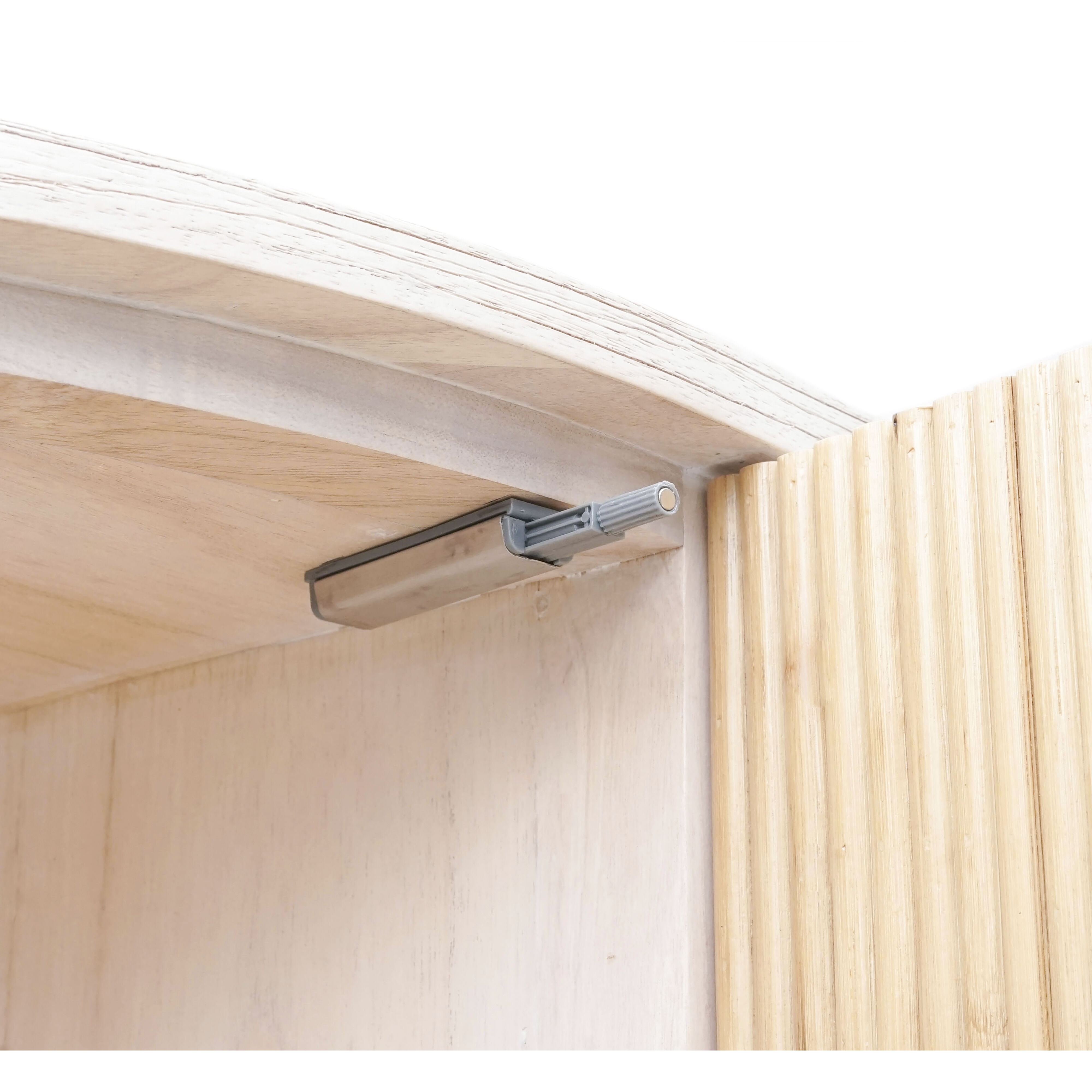 Sconset Natural with White Ash and Brass Credenza