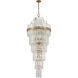 Hayes 31 Light 24 inch Aged Brass Chandelier Ceiling Light