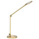 ICAN 15 inch 8 watt Brass Desk Lamp Portable Light
