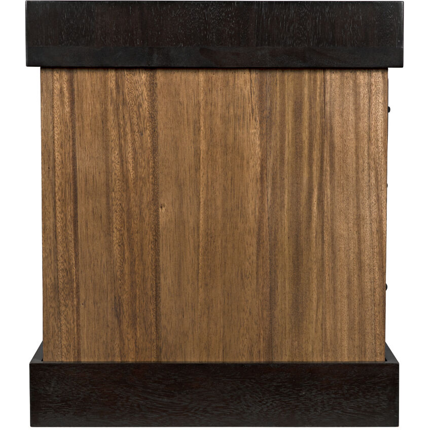 Bentley 76 X 29 inch Dark Walnut and Ebony Walnut Desk