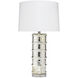 Irene 28 inch 150 watt Silver Table Lamp Portable Light