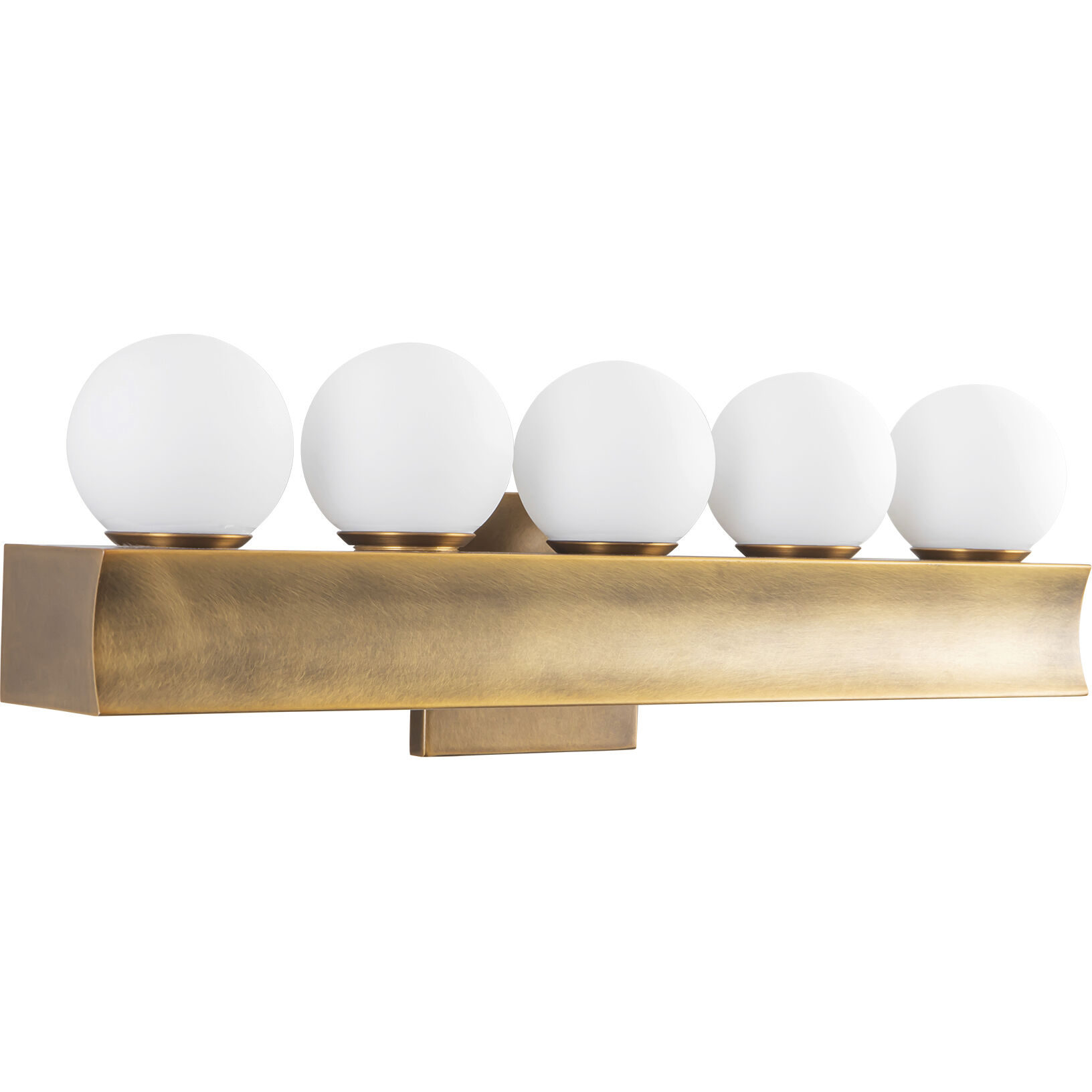 Sinclair 21 inch Vintage Brass Bath Vanity Light Wall Light