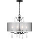 Laurel Estate 4 Light 20 inch Coal Semi Flush Ceiling Light