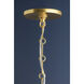 Eldridge 1 Light 14 inch Aged Brass Pendant Ceiling Light