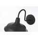 Rayan 1 Light 13 inch Black Outdoor Wall Sconce