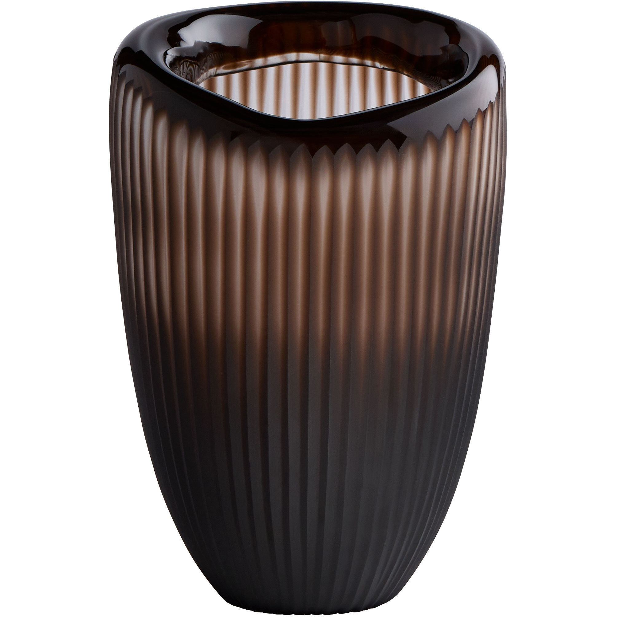 Cacao 10.5 X 6.75 inch Vase, Medium