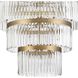 Emory 22 Light 40 inch Modern Gold Chandelier Ceiling Light