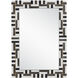 Gentry 39.5 X 28.25 inch Natural and Brass Mirror