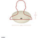 Swirled 2 Light 15.5 inch Chrome Flush Mount Ceiling Light