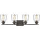 Calistoga 4 Light 30.5 inch Oil Rubbed Bronze Vanity Light Wall Light