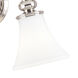 Weston 2 Light 16 inch Polished Nickel Bath and Vanity Wall Light