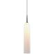 Candle LED 2 inch Matte Chrome Small Pendant Ceiling Light