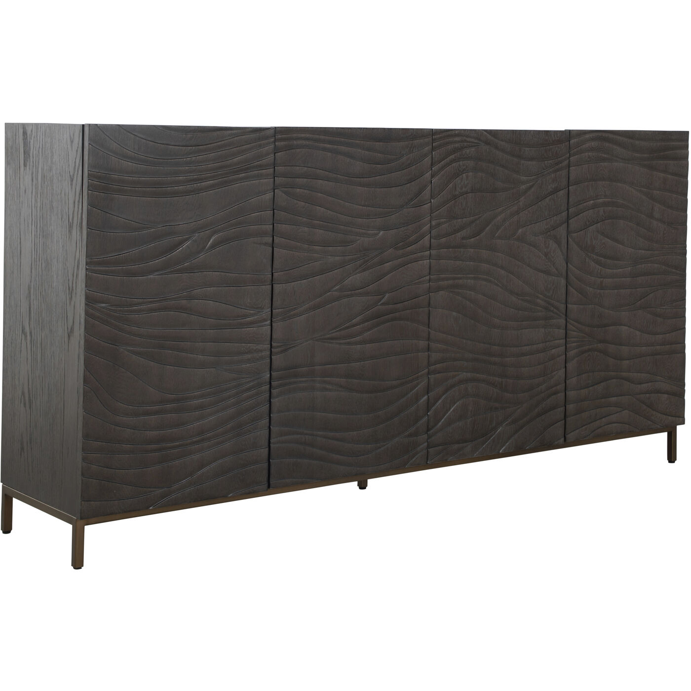 Oliver Natural Black Cabinet