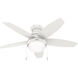 Lilliana 44 inch Fresh White Ceiling Fan