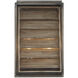 Hartberg 2 Light 18 inch Aged Driftwood Outdoor Wall Lantern