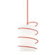 Carly 1 Light 8.25 inch Pink Pendant Ceiling Light