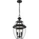 Westover 3 Light 12.25 inch Black Outdoor Chain Mount Ceiling Fixture
