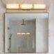 Mingle 3 Light 38 inch Satin Brass Bath Vanity Light Wall Light
