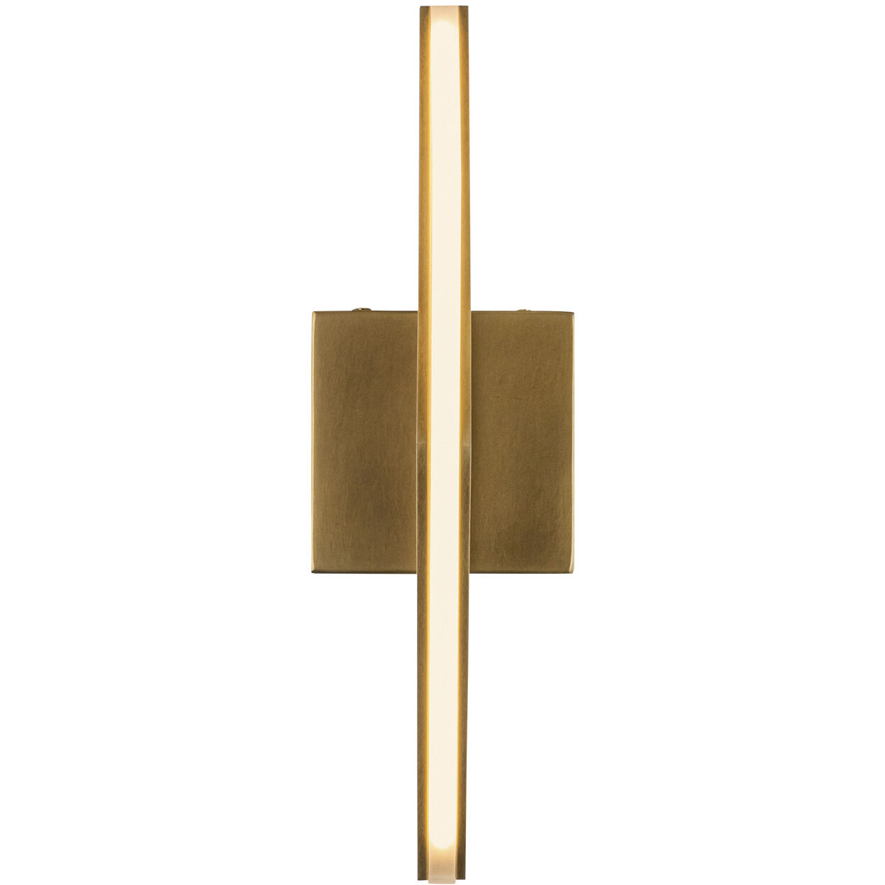 Tachi Wall Sconce Wall Light in Vintage Brass