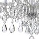 Traditional Crystal 12 Light 37.5 inch Polished Chrome Chandelier Ceiling Light in Clear Swarovski Strass