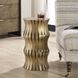 Arida 22 X 12 inch Aged Gold Accent Table