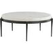 Kelsie 34 inch Black Coffee Table