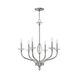 Surrey 6 Light 28 inch Polished Nickel Chandelier Ceiling Light