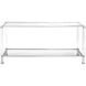 Clare 63 inch Silver Console Table