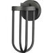 Leland LED 12.5 inch Sand Black Outdoor Wall Light