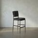 Wooster 45 inch Metal Grey Power Coast Bar Chair