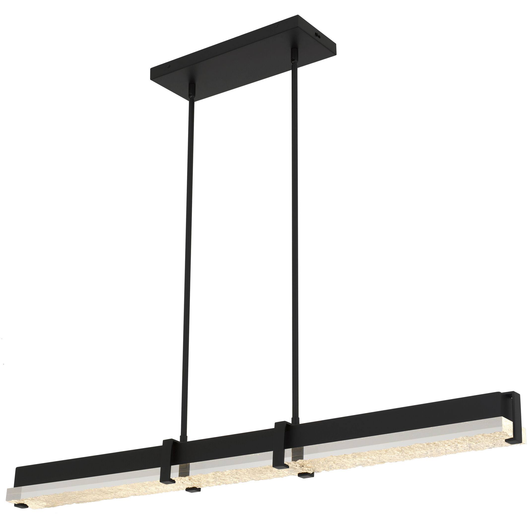 Theodore LED 48 inch Matte Black Island Light Ceiling Light