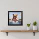 Summer Splash 11 X 11 inch Non-Glass Framed Art, Propac