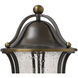 Bolla 3 Light 20.5 inch Olde Bronze Outdoor Post Mount Lantern