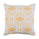 Millbrook 18 X 18 inch Mustard and Ivory Pillow