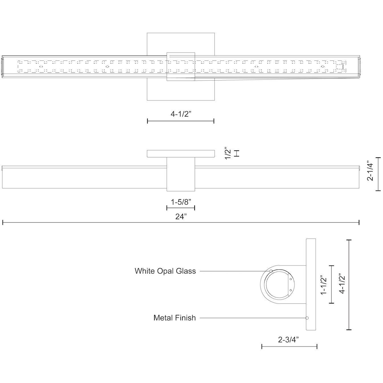 Mendocino Bath Vanity Light Wall Light