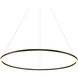 Tania 51.25 inch Black Chandelier Ceiling Light